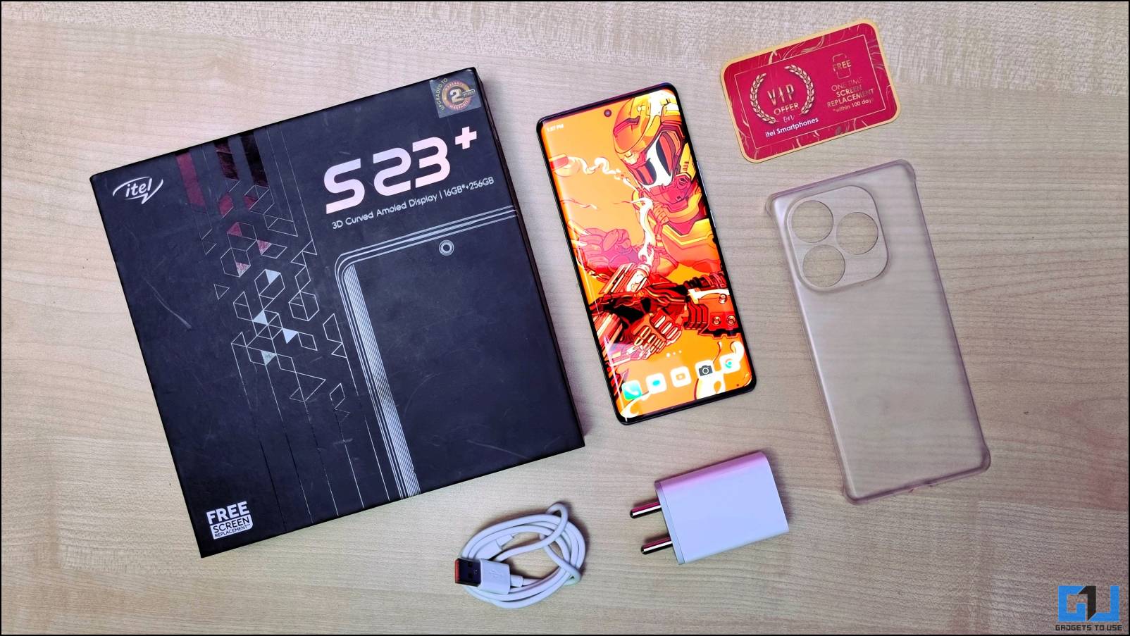 محتویات جعبه Itel S23+