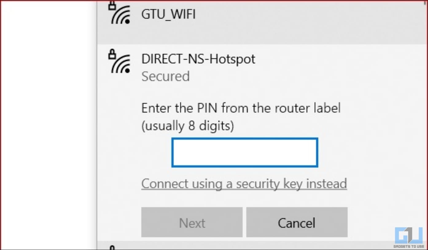 در ویندوز، به Wifi Direct Hotspot متصل شوید