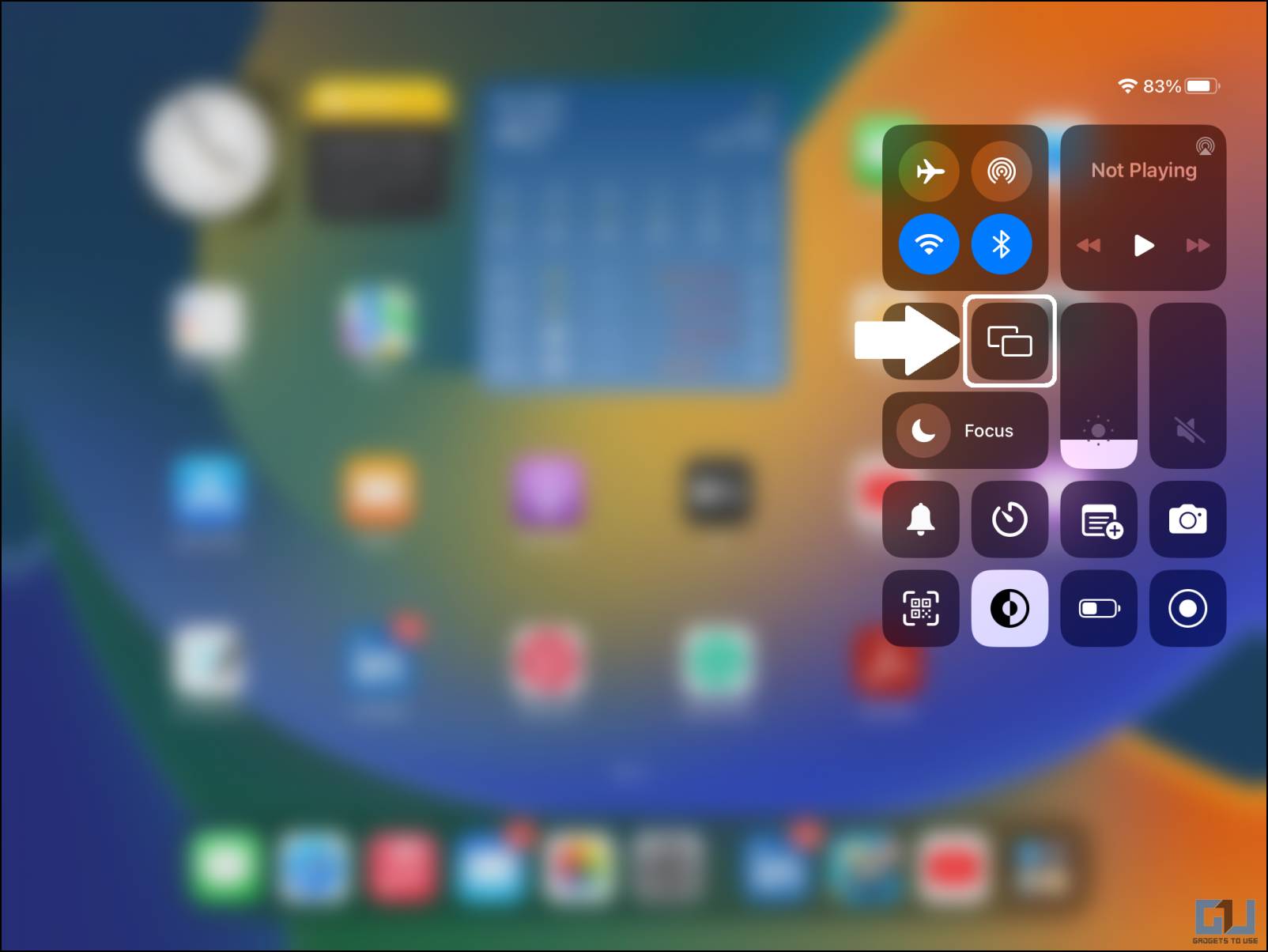 آینه صفحه نمایش به WebOS TV از iPhone یا iPad