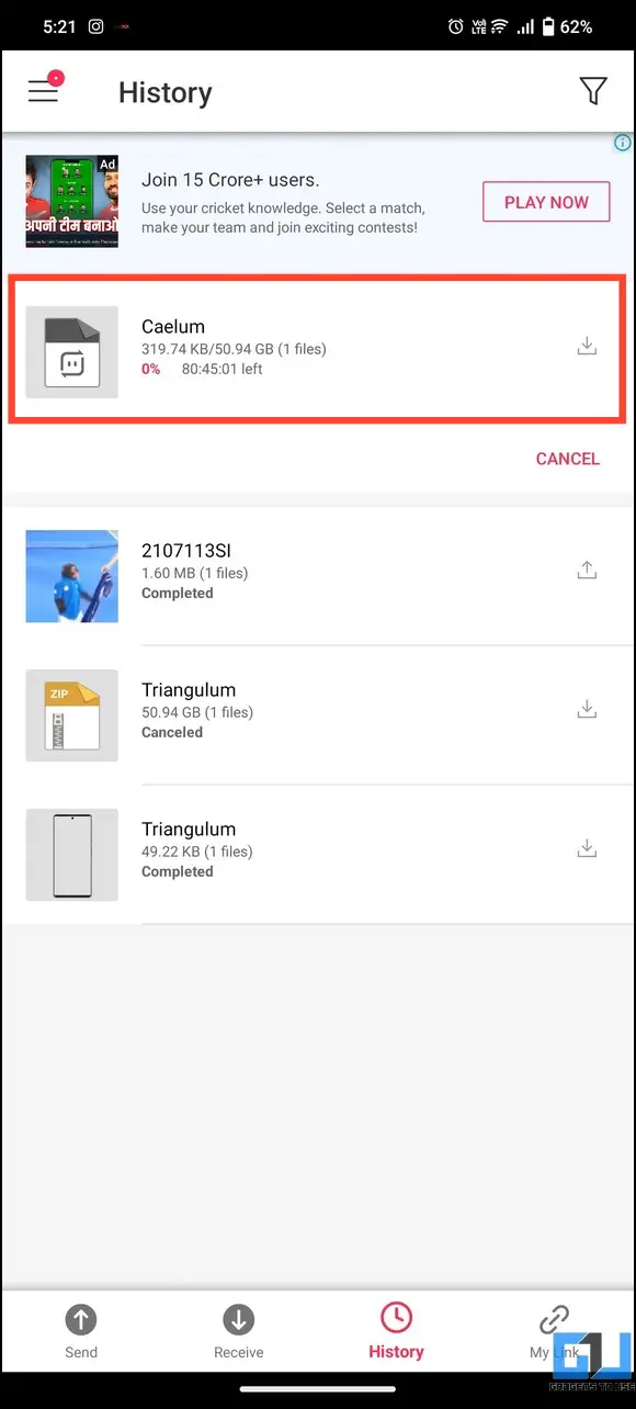 انتقال فایل های حجیم از راه دور به صورت رایگان