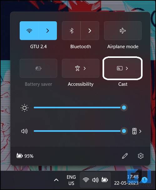 آینه صفحه نمایش به WebOS TV از ویندوز