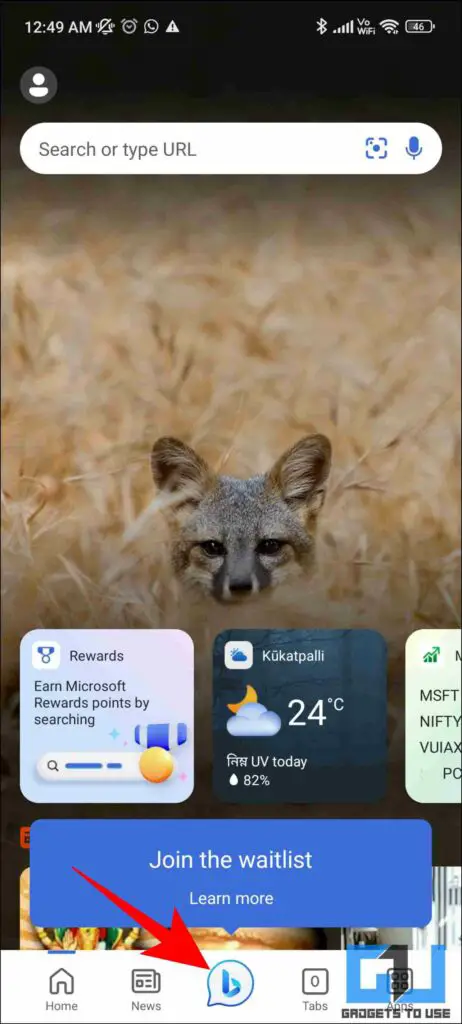 از چت Microsoft bing ai در آیفون استفاده نمایید