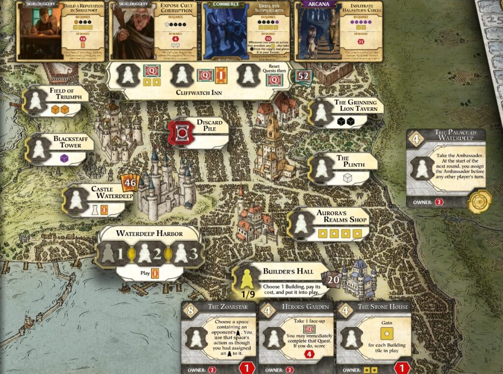 تخته بازی Lords of Waterdeep - Dungeons and Dragons