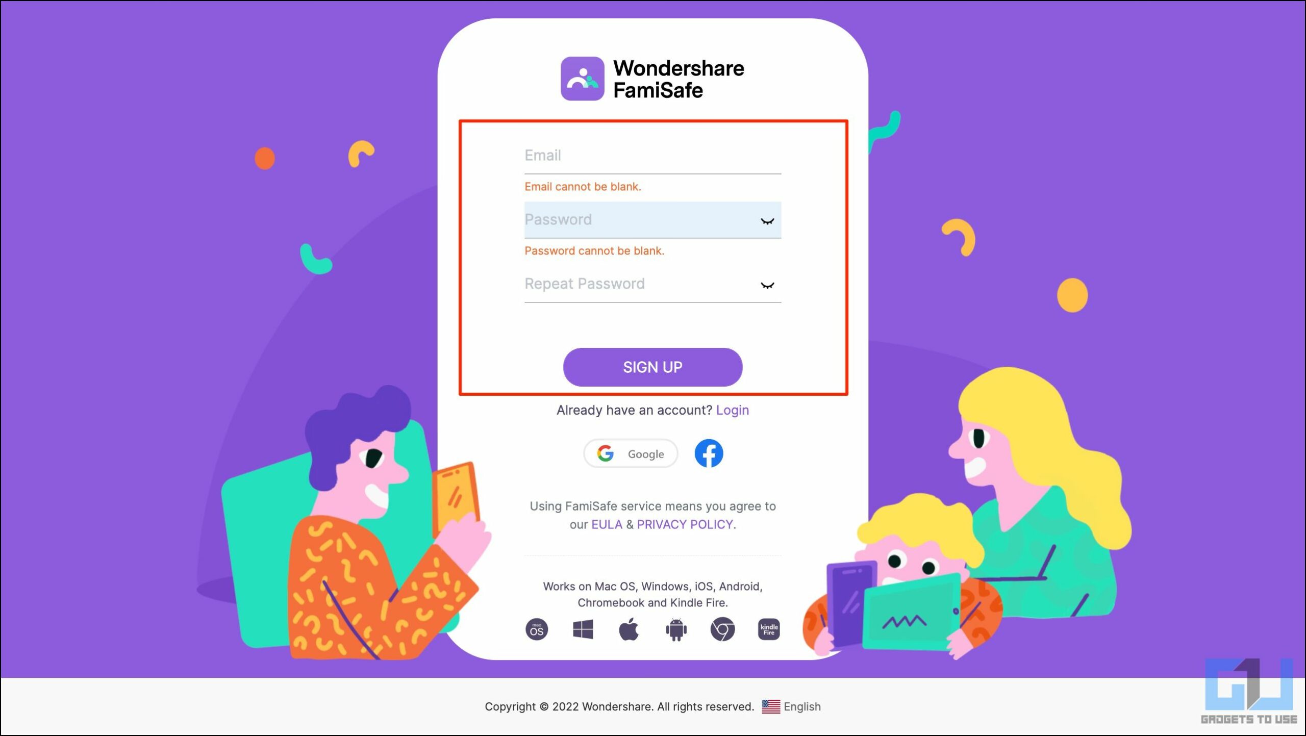 FamiSafe را برای ردیابی مکان GPS کودکان پیکربندی کنید