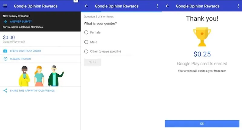 اعتبار رایگان فروشگاه Google Play